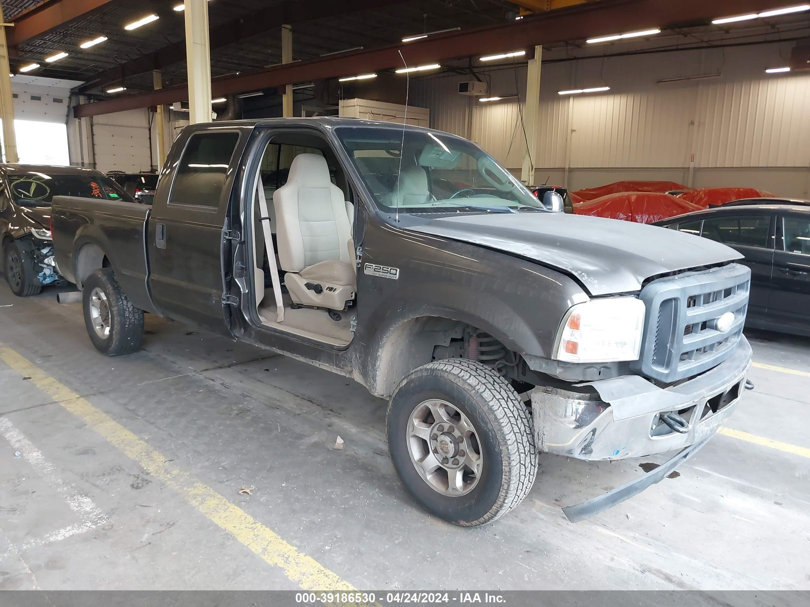 FORD F250 2005 1ftsw21p25eb47753