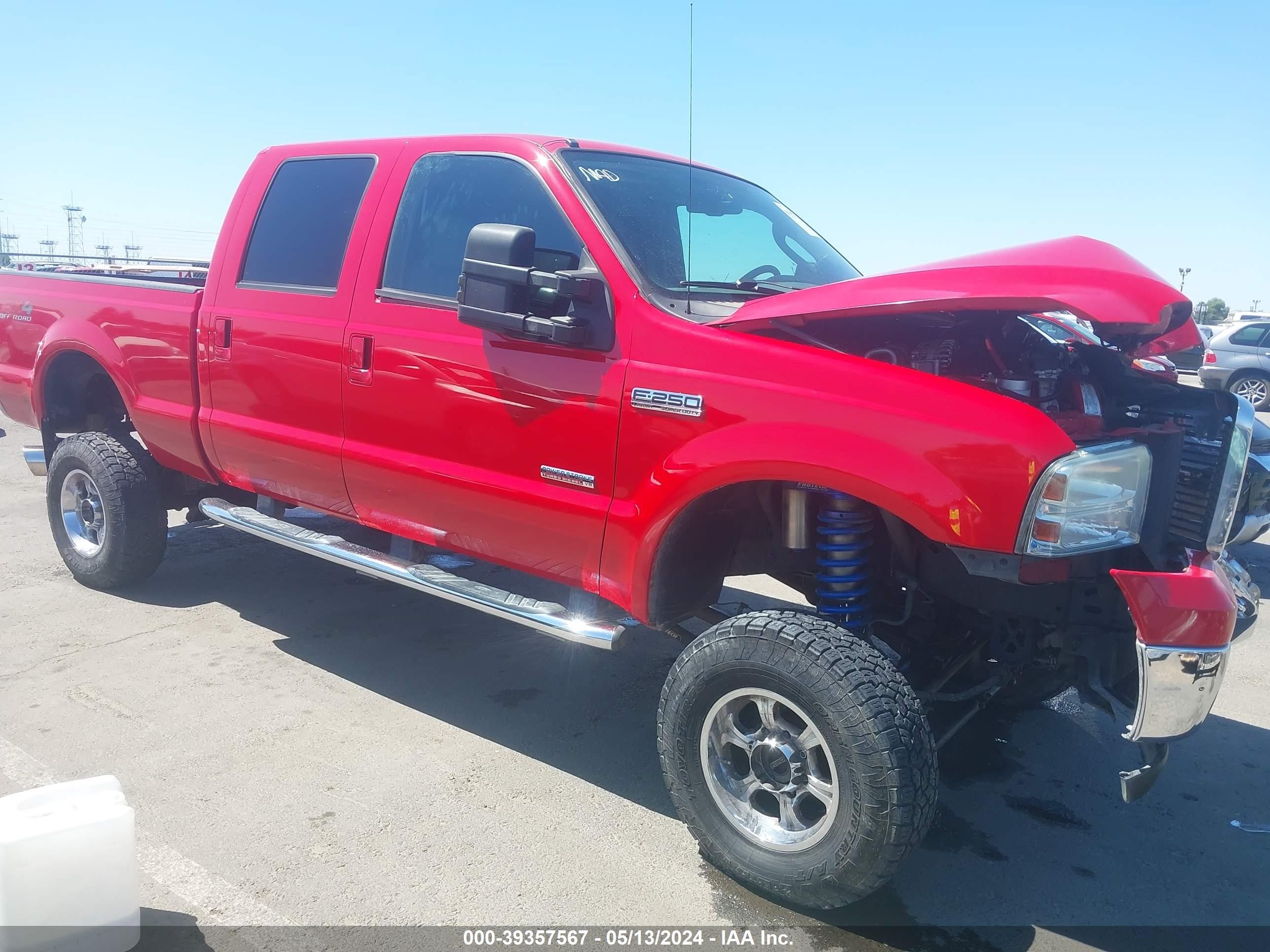 FORD F250 2006 1ftsw21p26ec47367