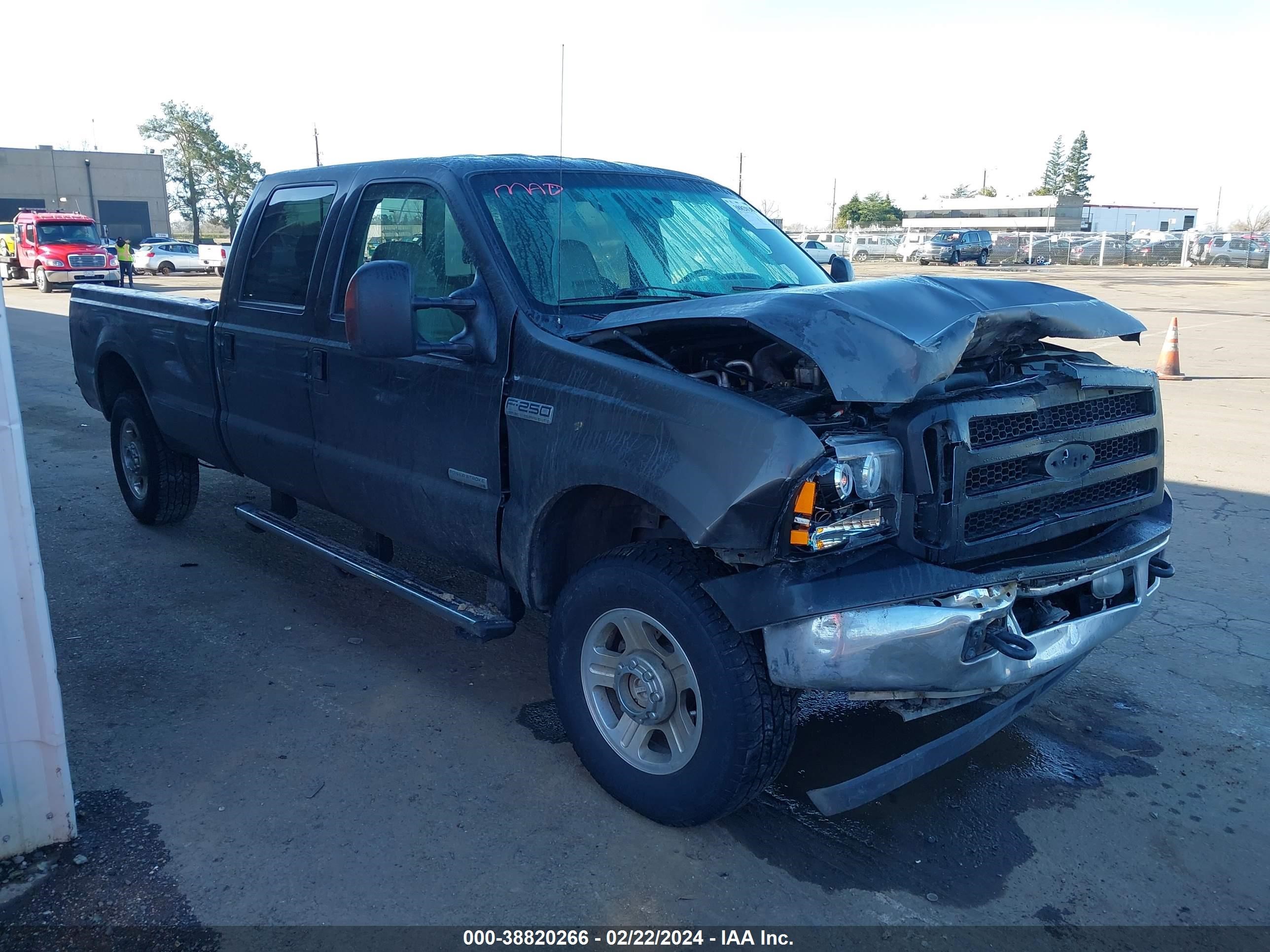 FORD F250 2006 1ftsw21p26ec78036