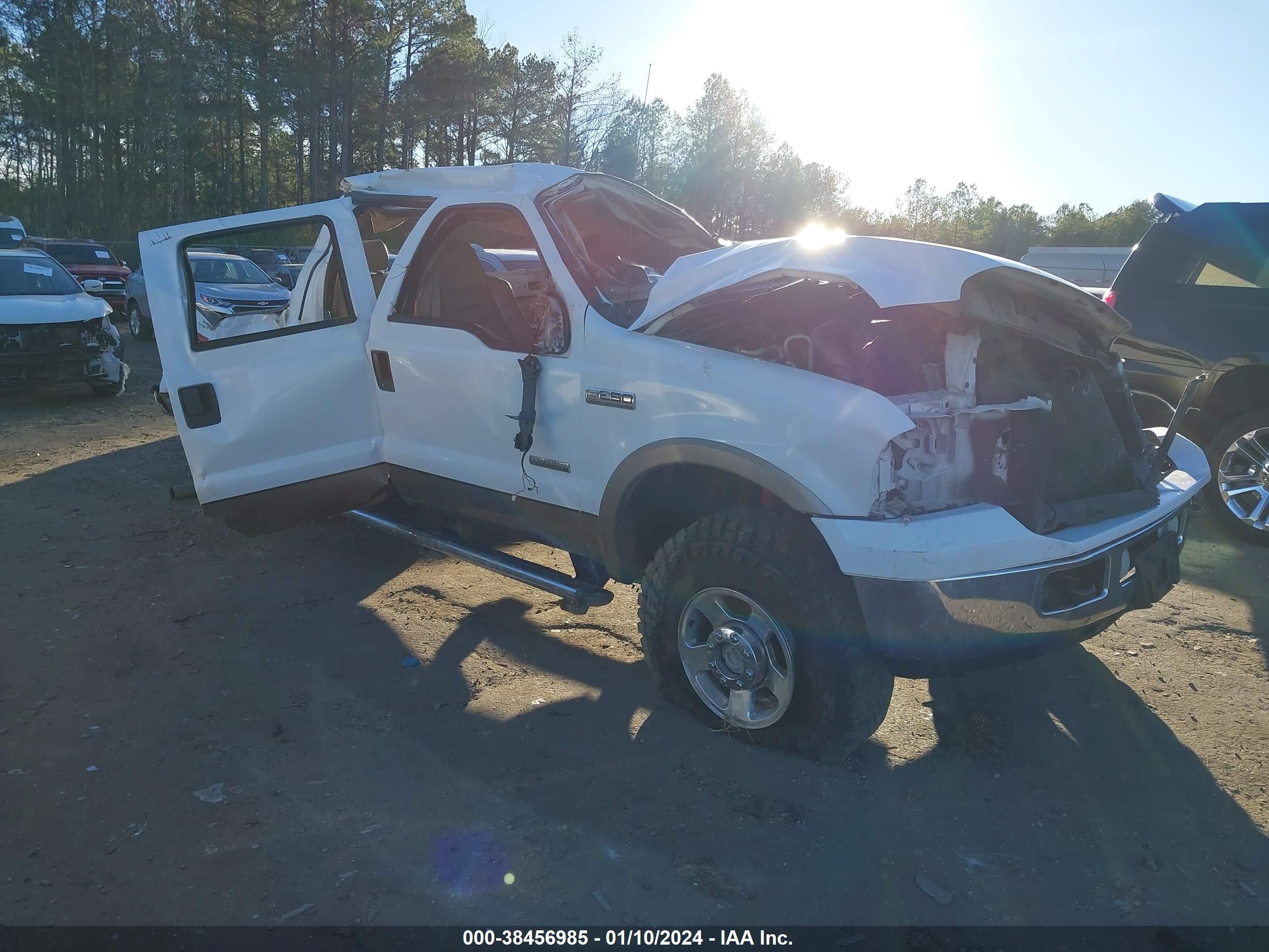 FORD F250 2005 1ftsw21p35ed33754