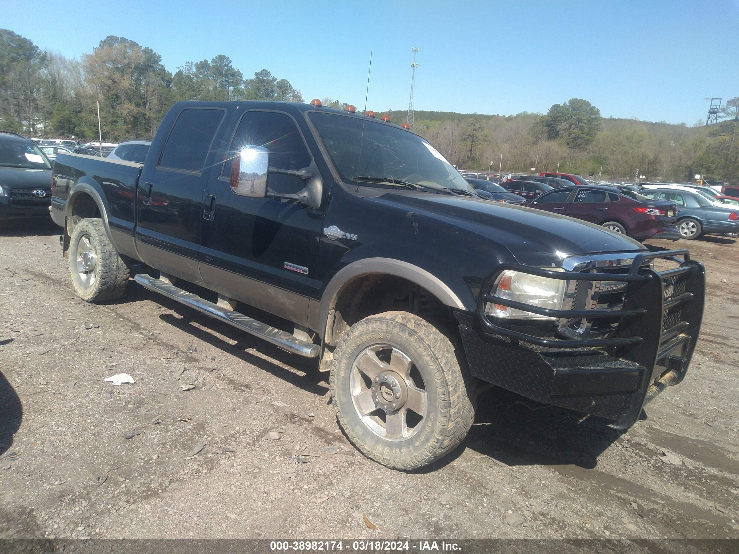 FORD F250 2007 1ftsw21p37eb41463