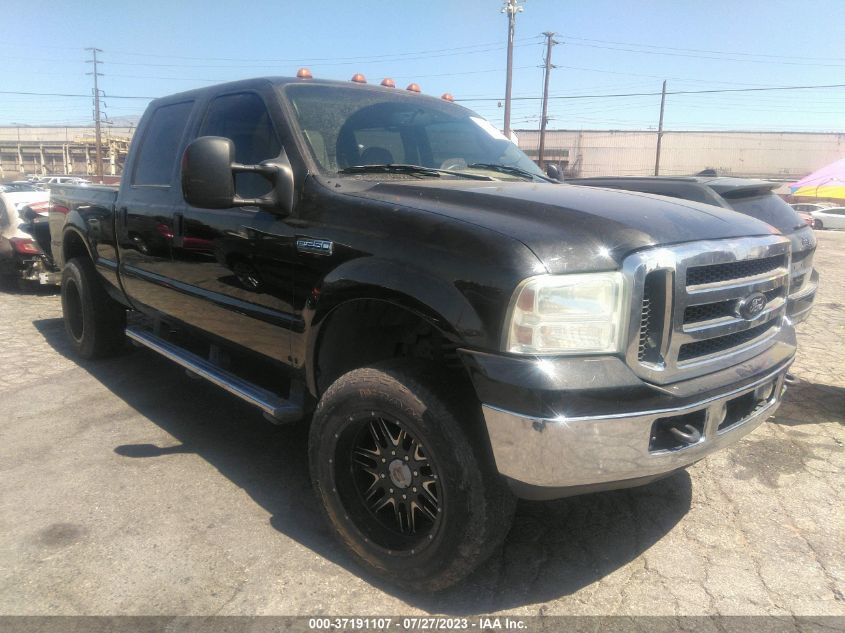 FORD F250 2005 1ftsw21p45ea81576