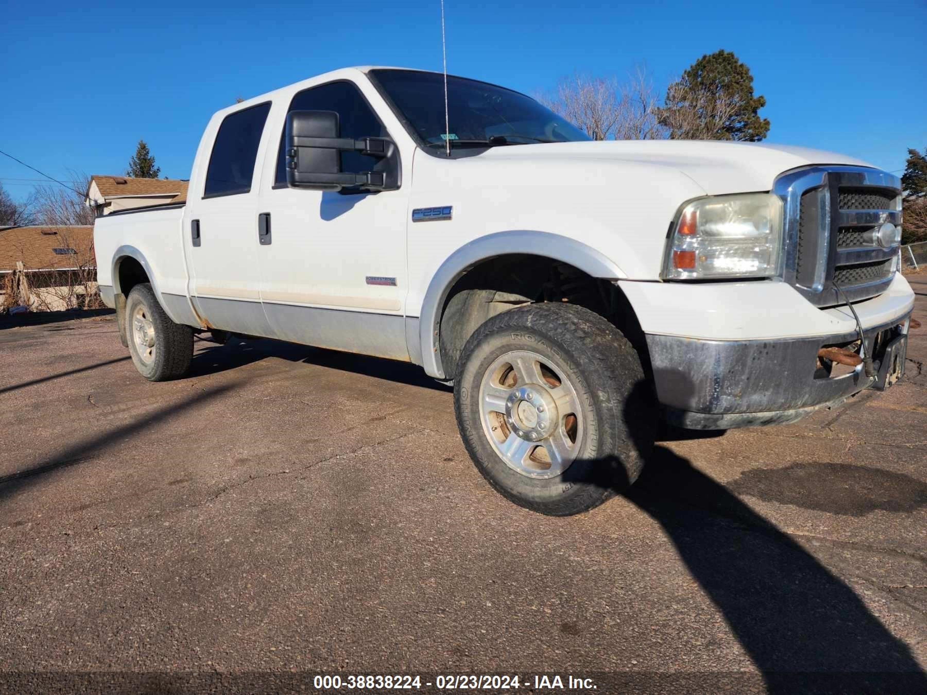 FORD F250 2005 1ftsw21p45eb24779