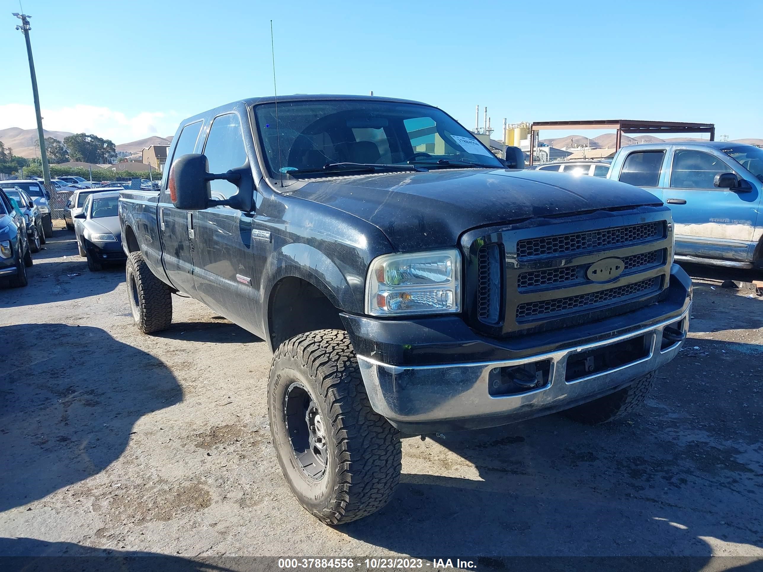 FORD F250 2006 1ftsw21p46ec88308