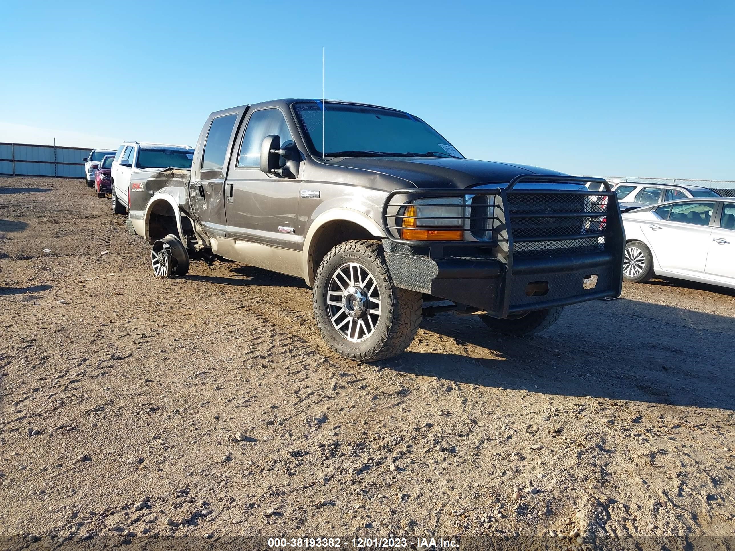 FORD F250 2005 1ftsw21p55ea03209