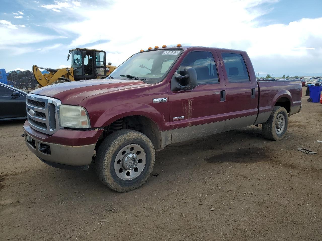 FORD F250 2005 1ftsw21p55ea22133