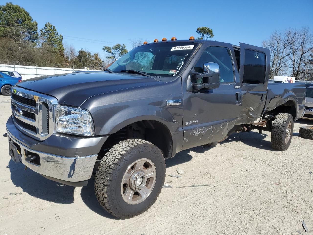 FORD F250 2005 1ftsw21p55eb78799