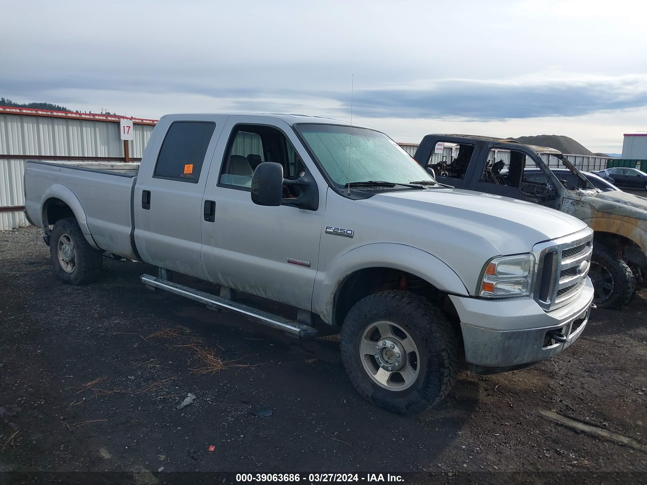 FORD F250 2005 1ftsw21p55eb98714