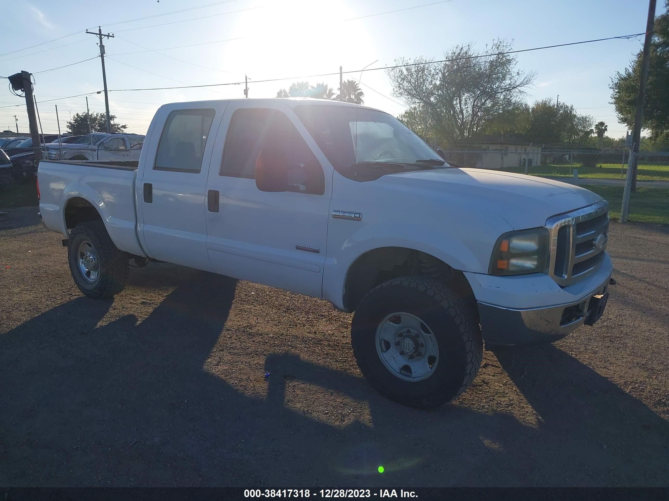 FORD F250 2005 1ftsw21p55ed10170