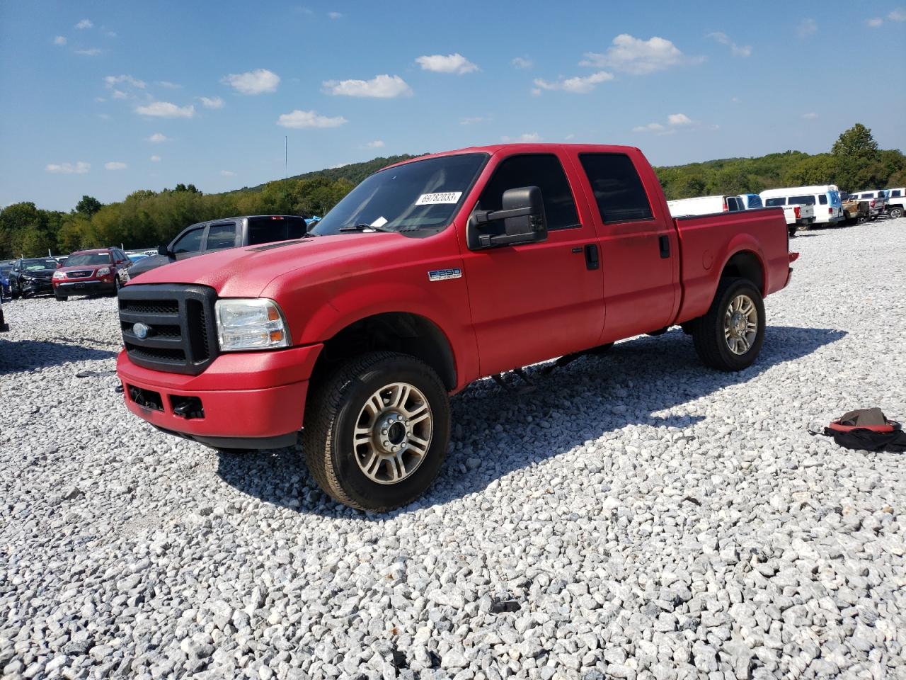 FORD F250 2007 1ftsw21p57eb07590