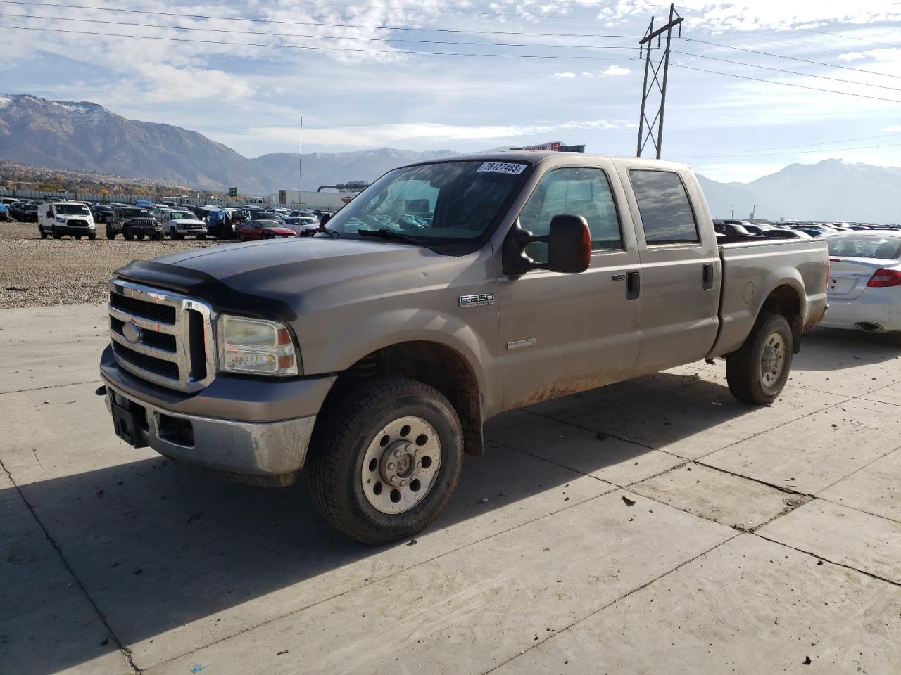 FORD F250 2005 1ftsw21p65ea57005