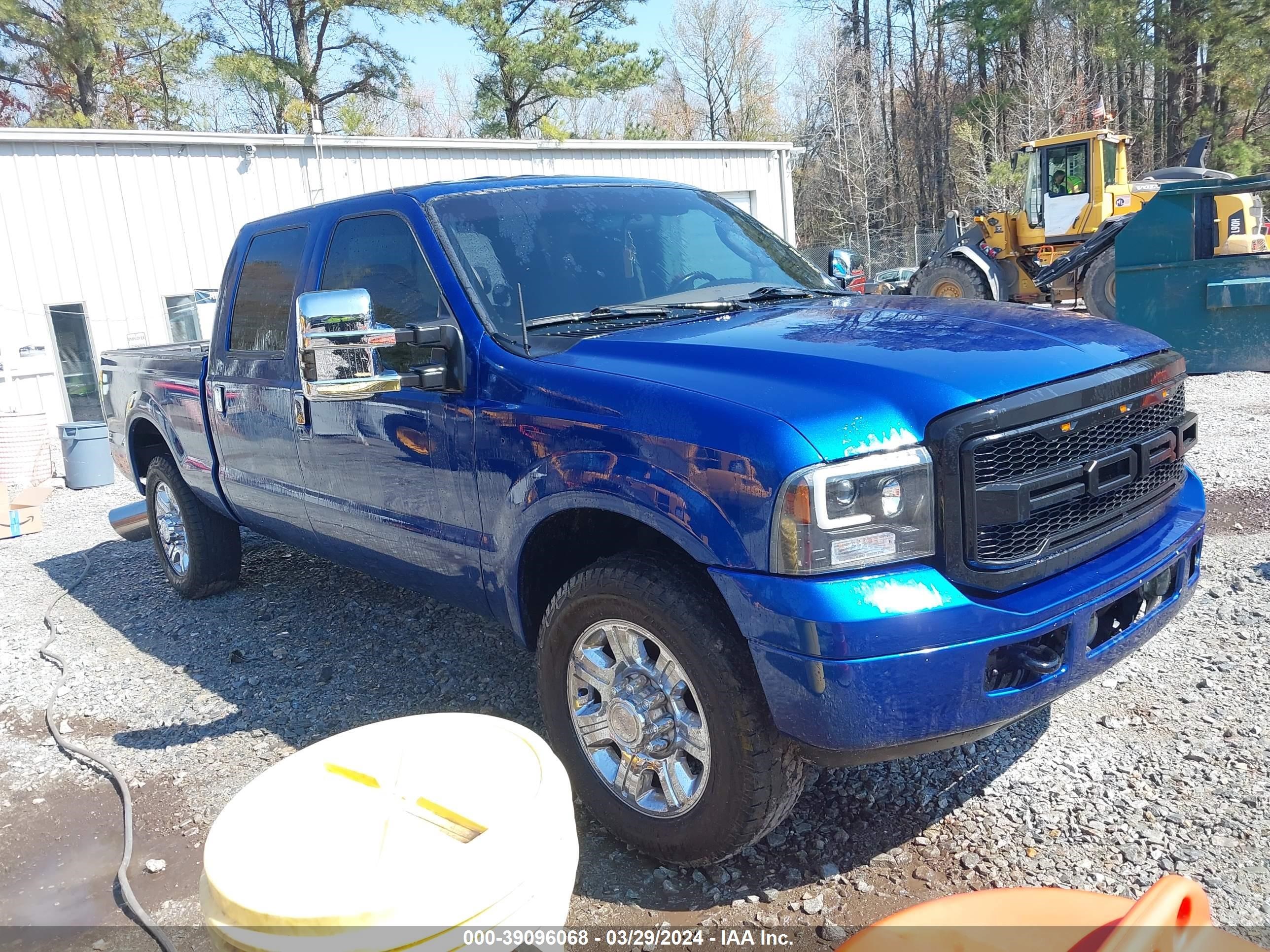 FORD F250 2005 1ftsw21p75ec49369