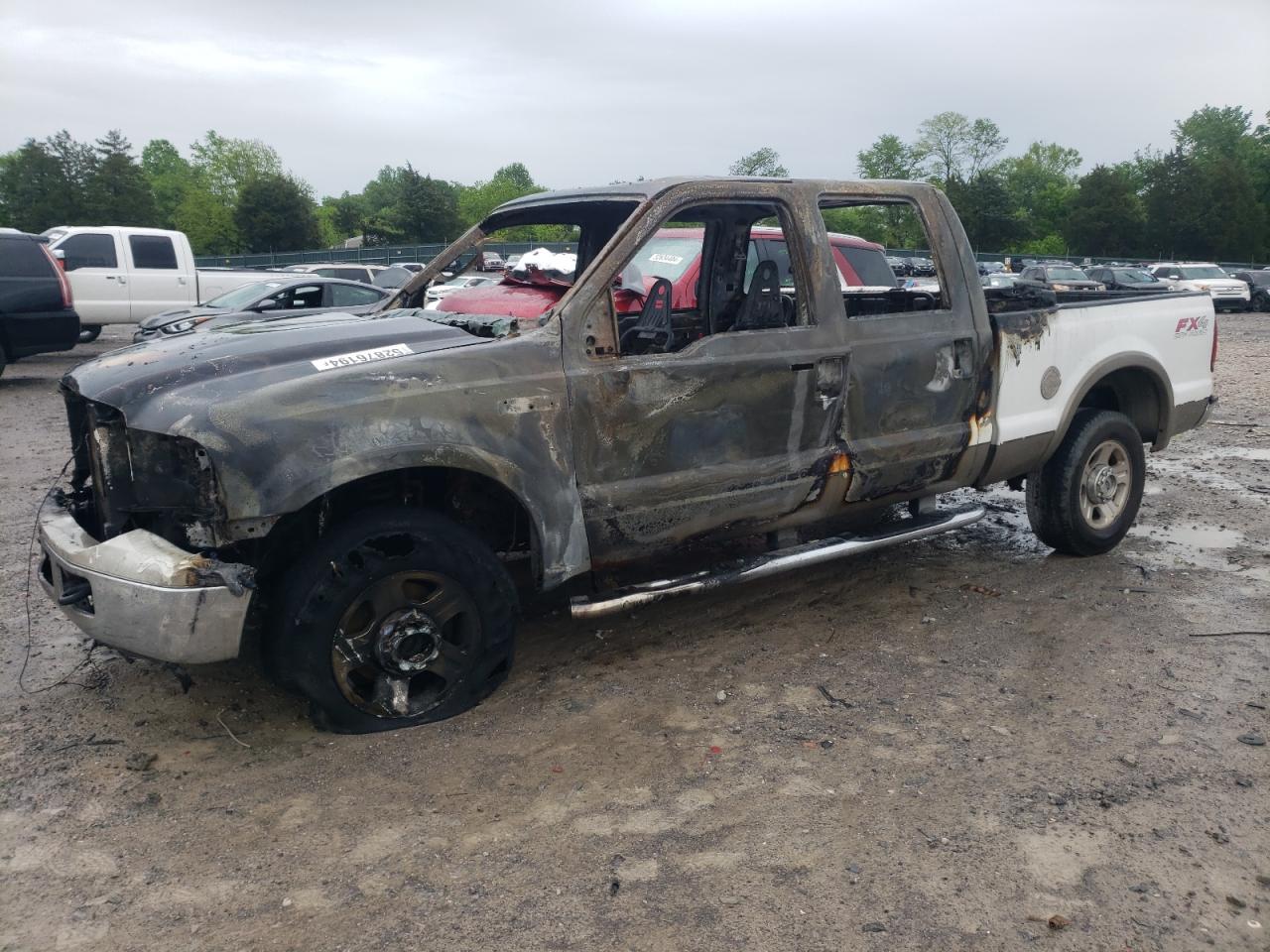 FORD F250 2006 1ftsw21p76eb05287