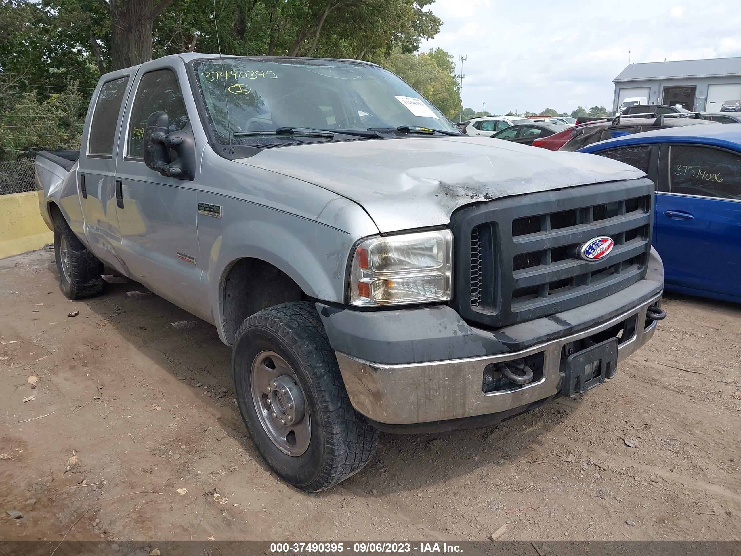 FORD F250 2006 1ftsw21p76ec50135