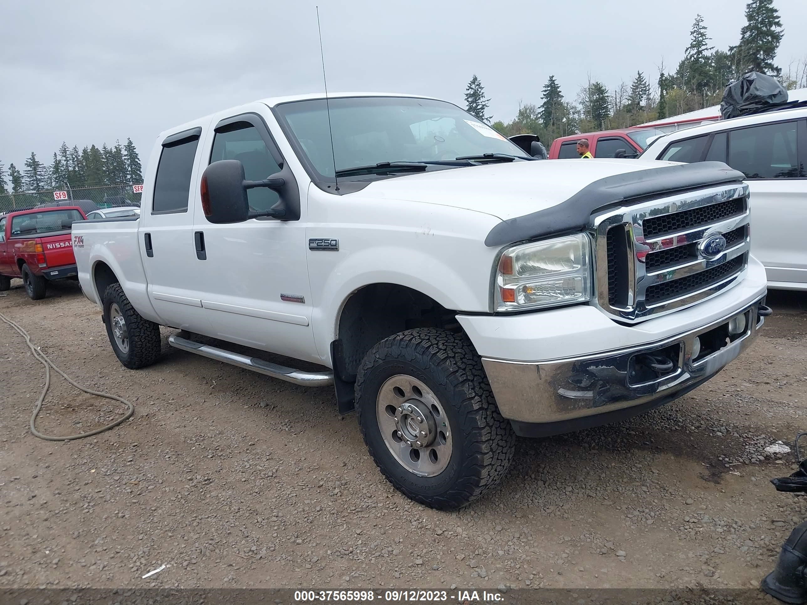 FORD F250 2006 1ftsw21p76ec81126