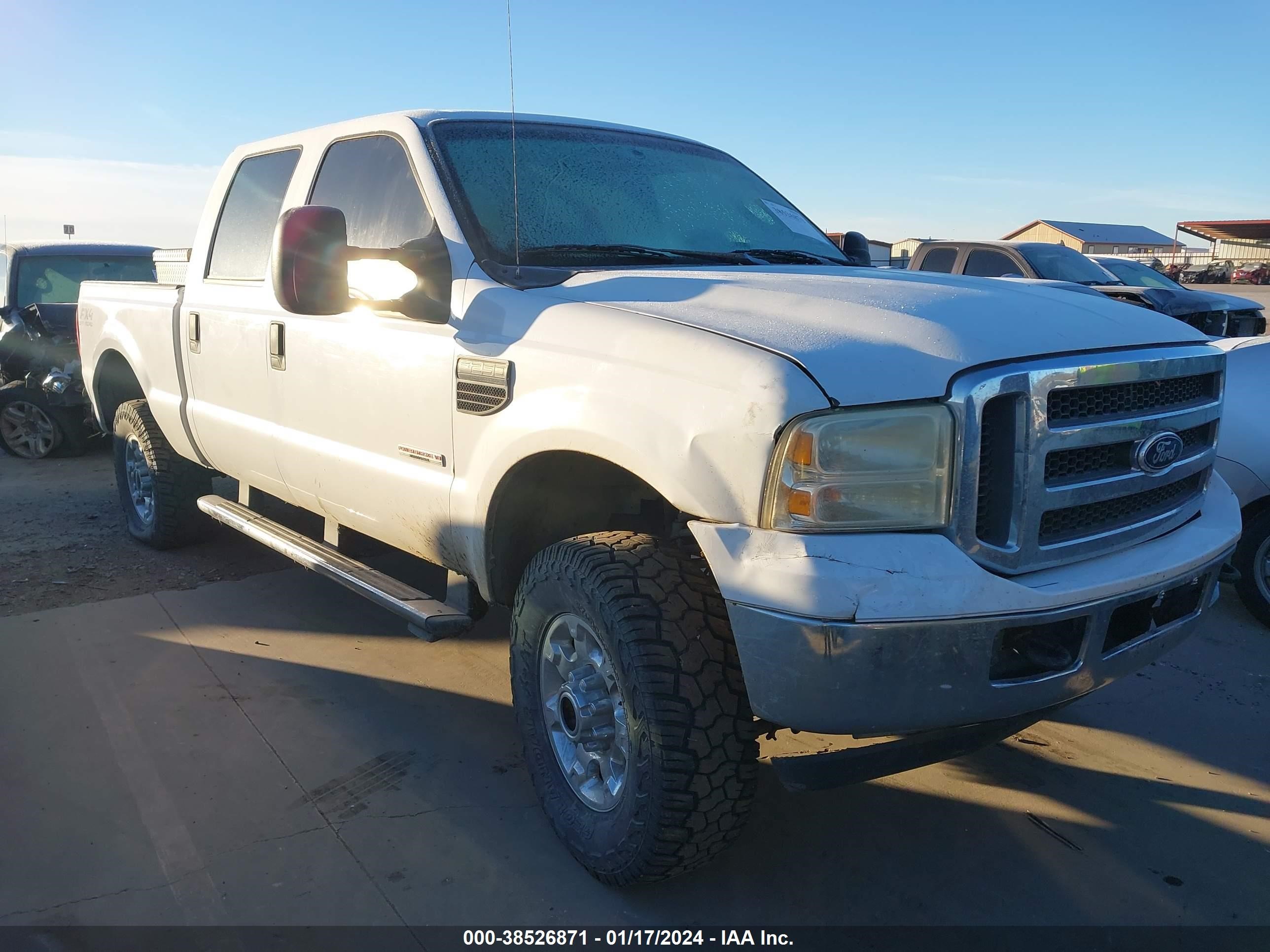 FORD F250 2007 1ftsw21p77ea88217