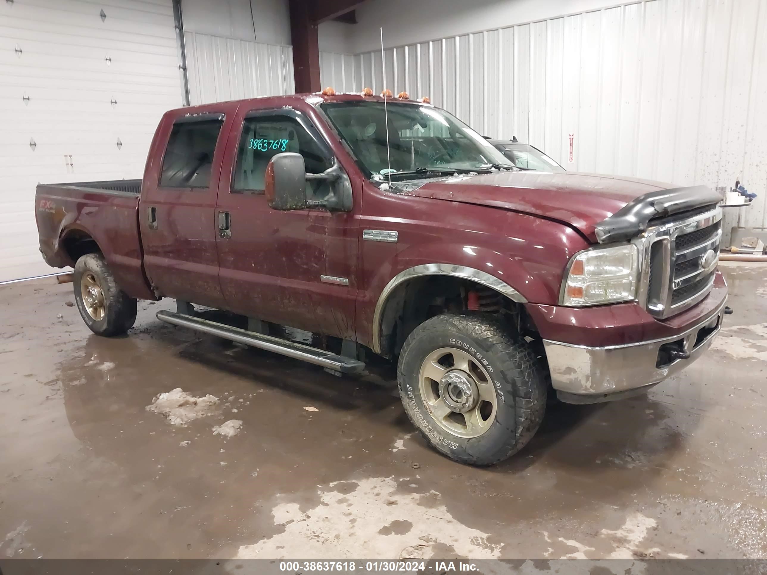 FORD F250 2005 1ftsw21p85ea92726