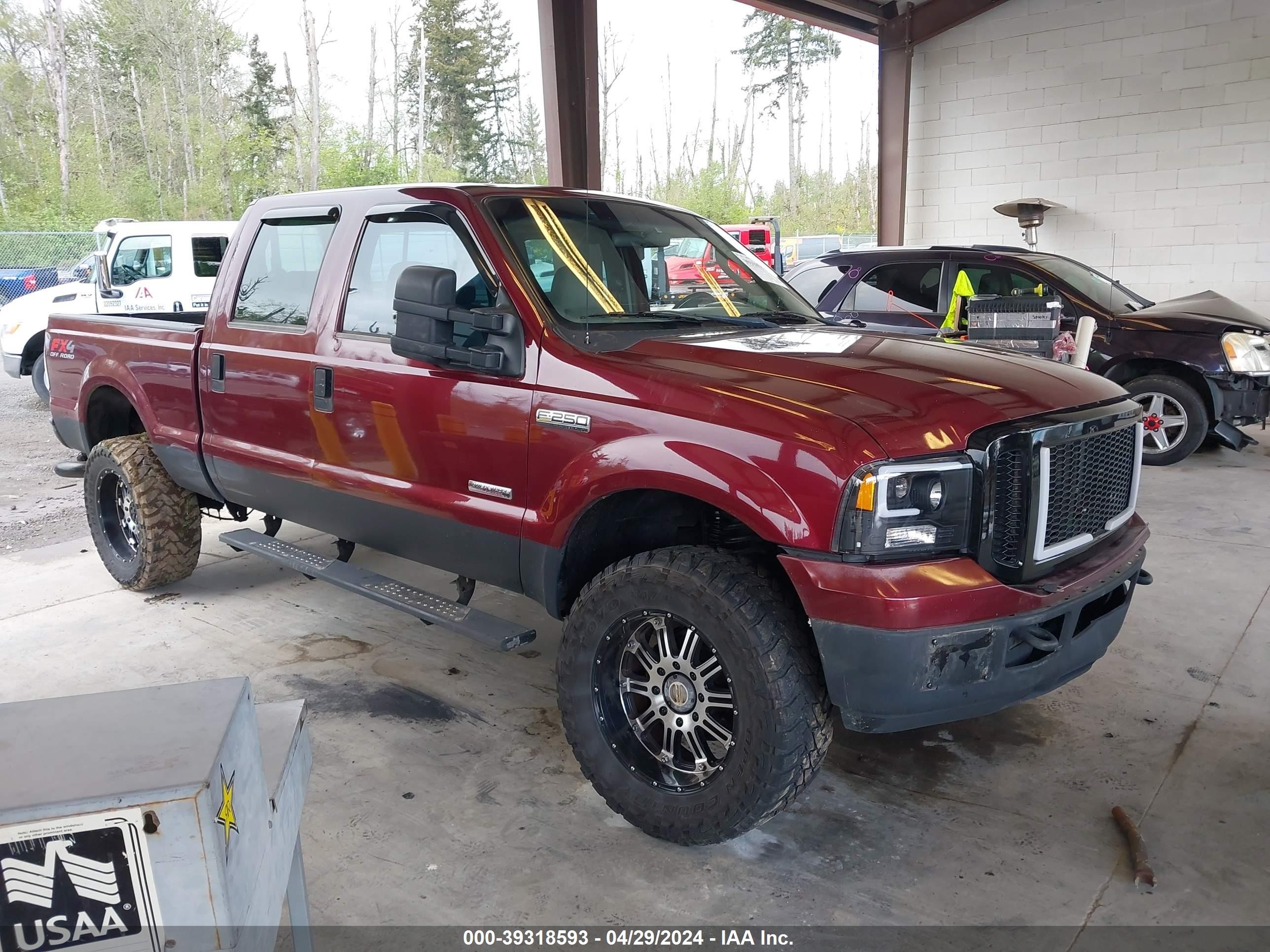 FORD F250 2006 1ftsw21p86ed74396