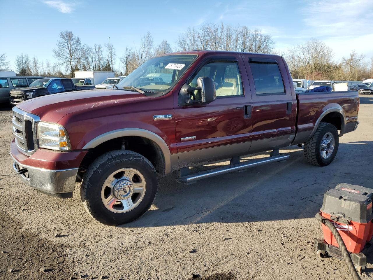 FORD F250 2005 1ftsw21p95ea19820