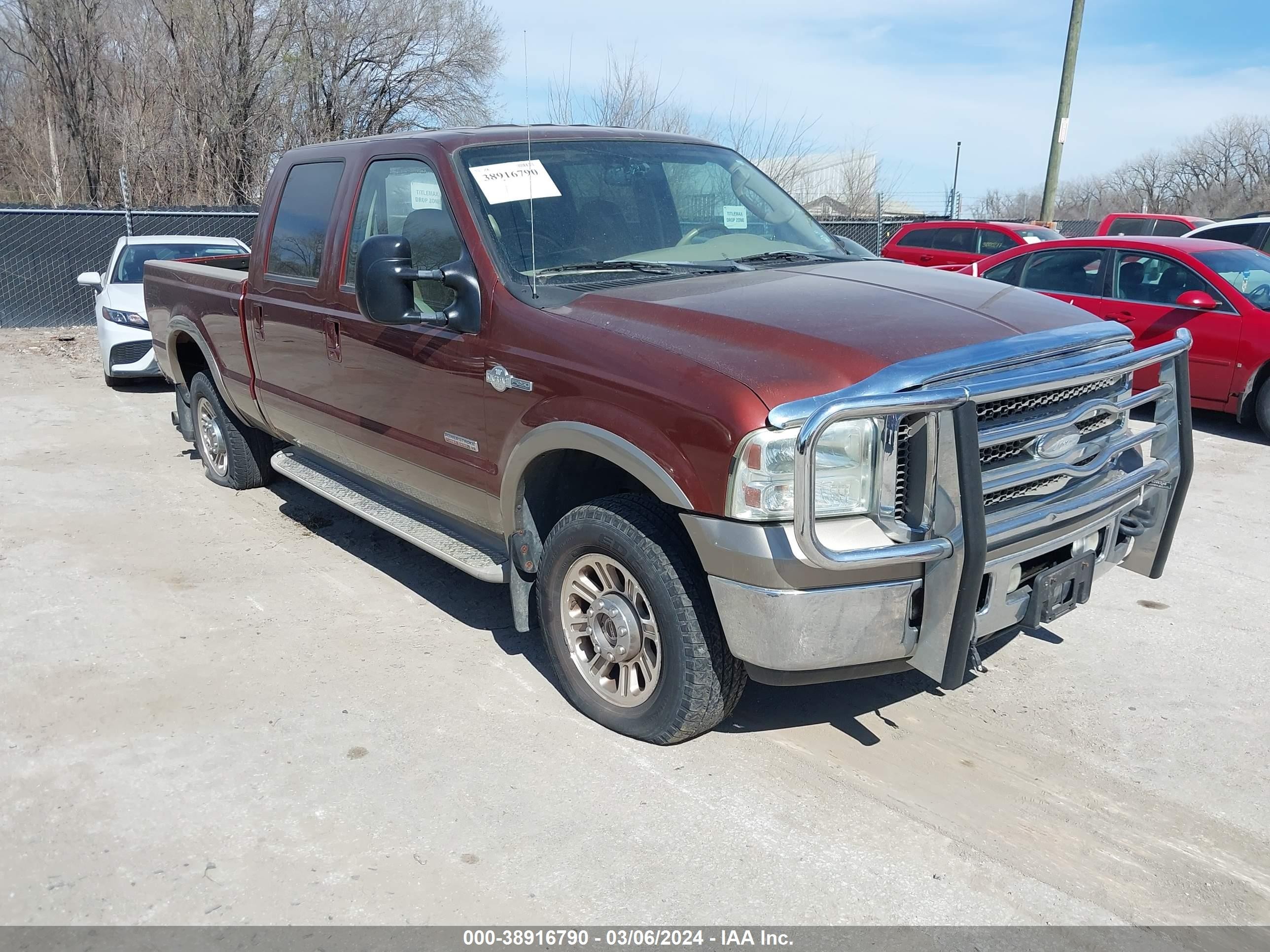 FORD F250 2005 1ftsw21p95ea20210