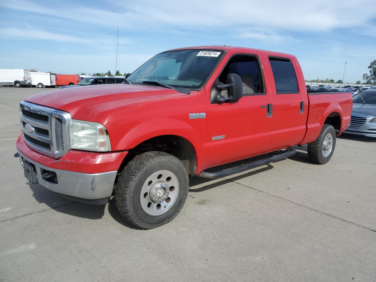 FORD F250 2005 1ftsw21p95ea75465