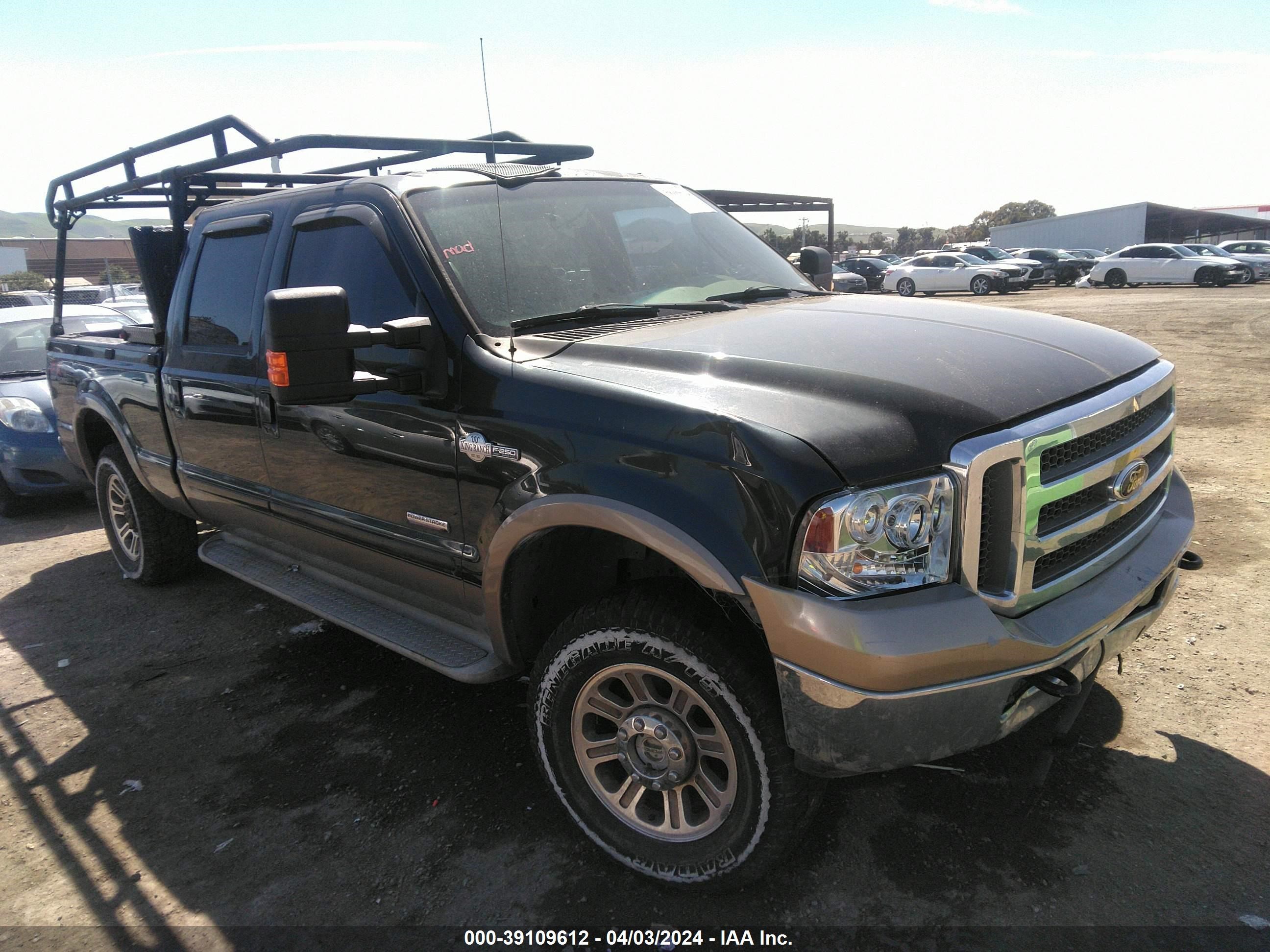 FORD F250 2005 1ftsw21p95ec23842