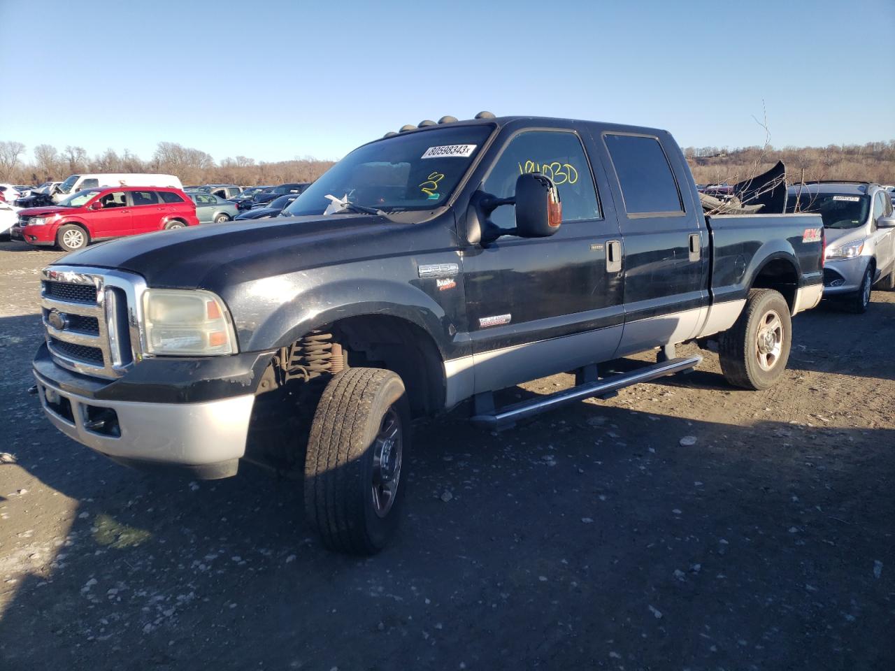 FORD F250 2005 1ftsw21p95ec47588