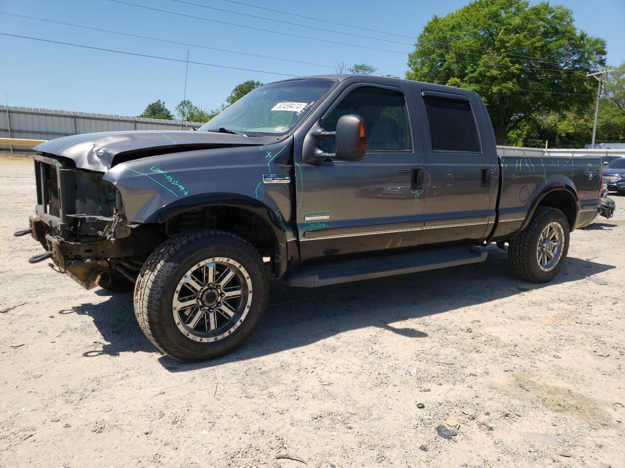 FORD F250 2006 1ftsw21p96ea50938