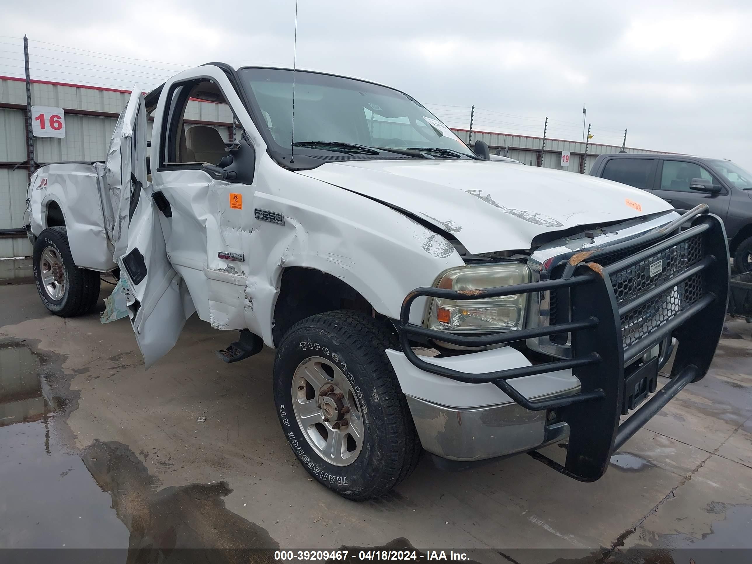 FORD F250 2006 1ftsw21p96ec51254