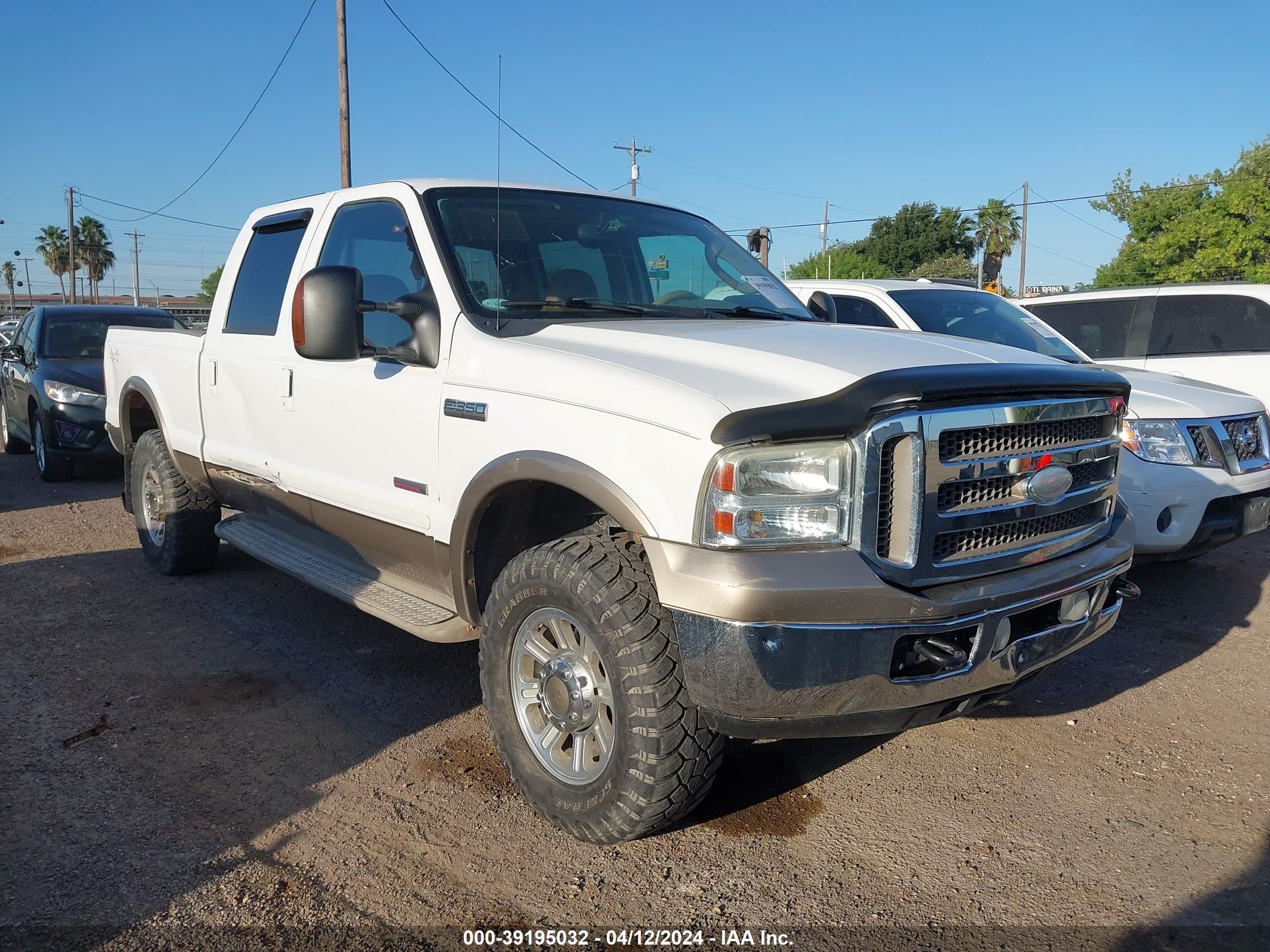 FORD F250 2005 1ftsw21px5ec92832