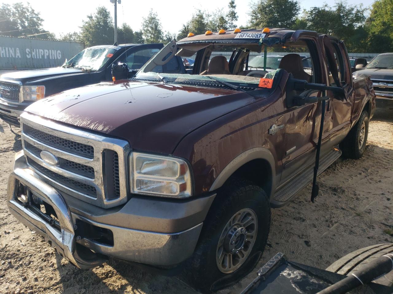 FORD F250 2006 1ftsw21px6ec99877