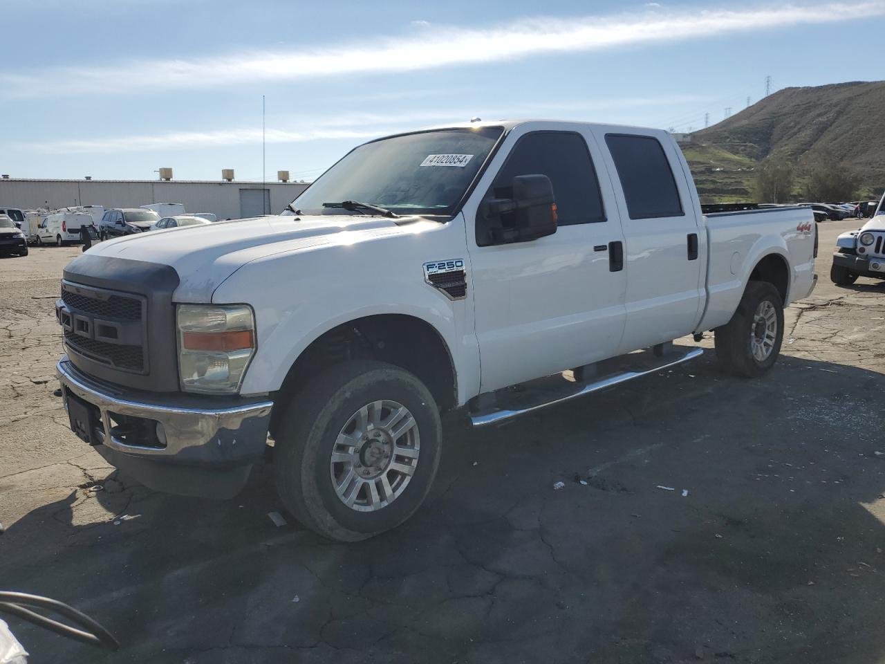 FORD F250 2008 1ftsw21r08ed19638