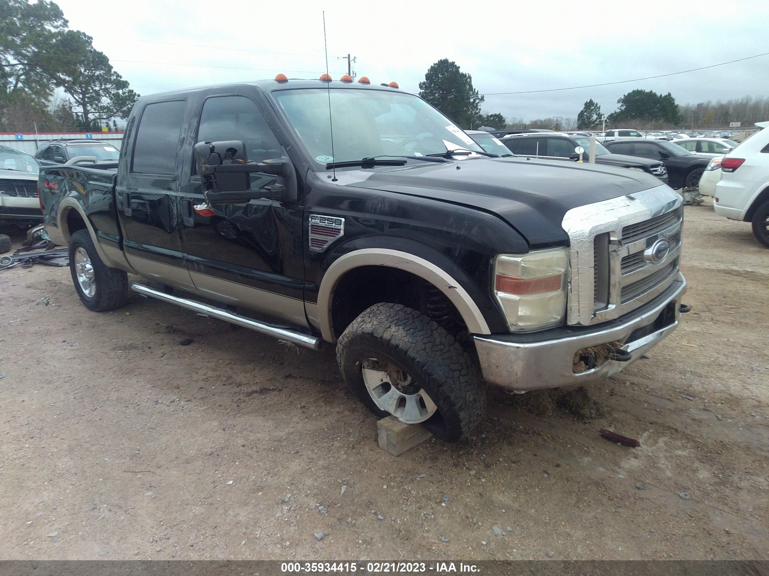 FORD F250 2008 1ftsw21r28eb53025