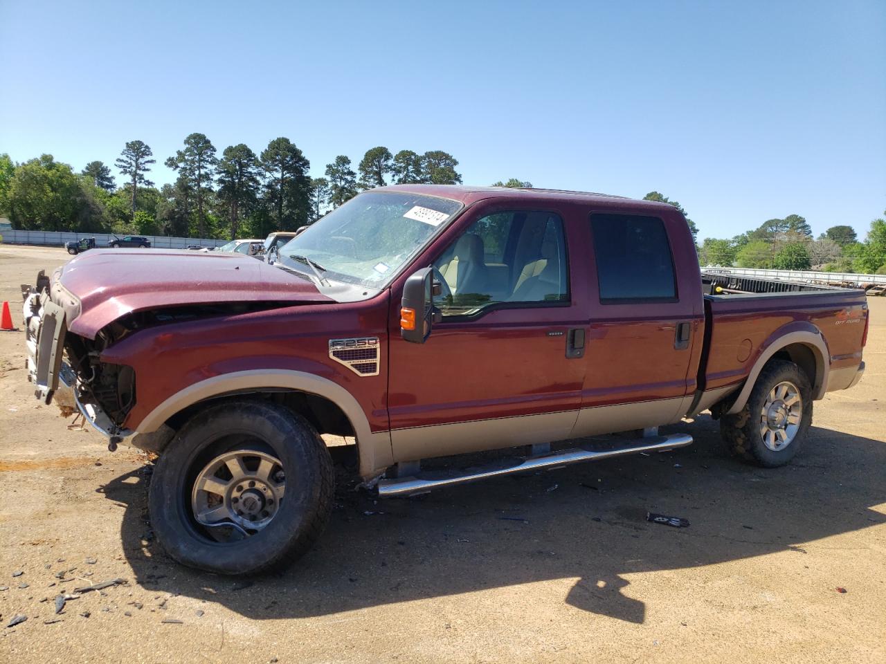 FORD F250 2008 1ftsw21r28ec46580