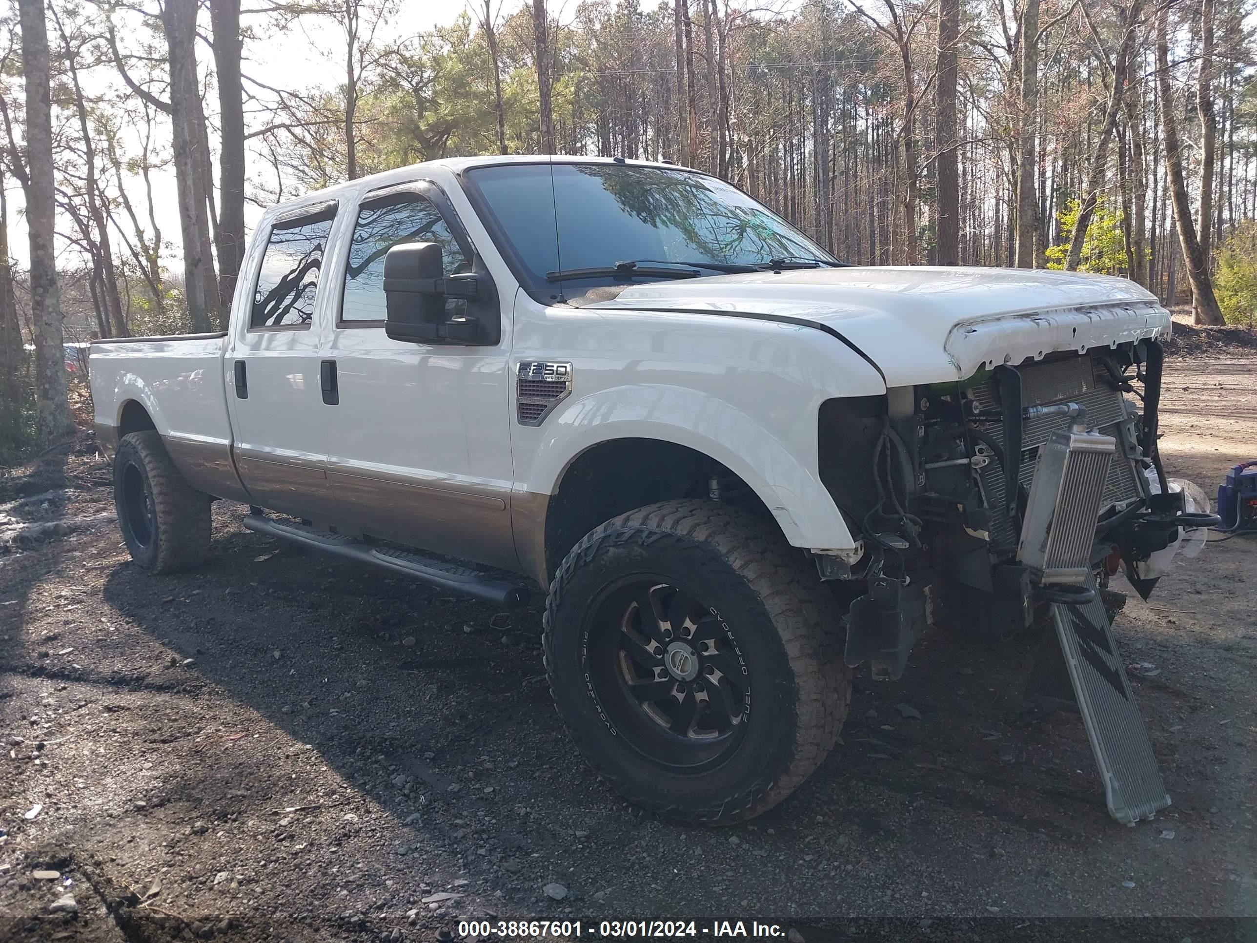 FORD F250 2008 1ftsw21r38ea87908