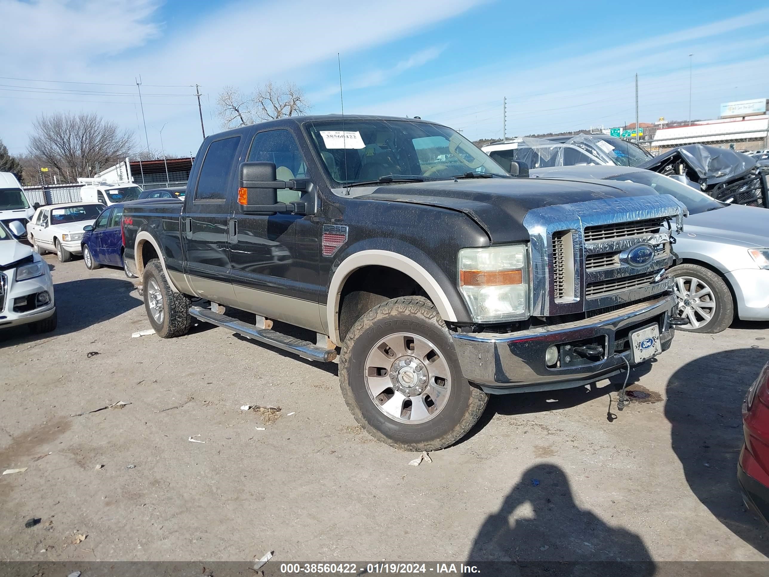 FORD F250 2008 1ftsw21r38ed42668