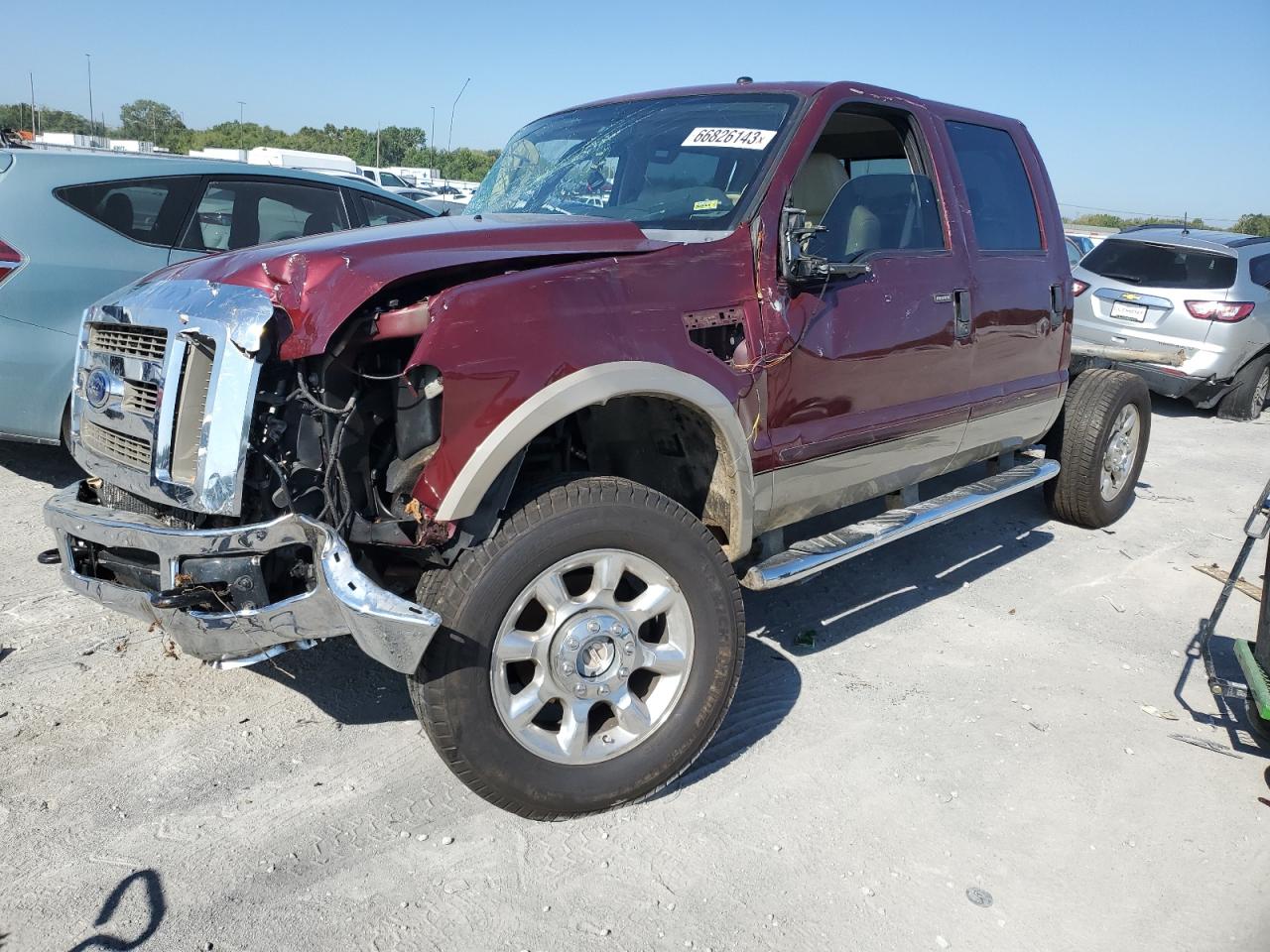 FORD F250 2008 1ftsw21r48ea39169