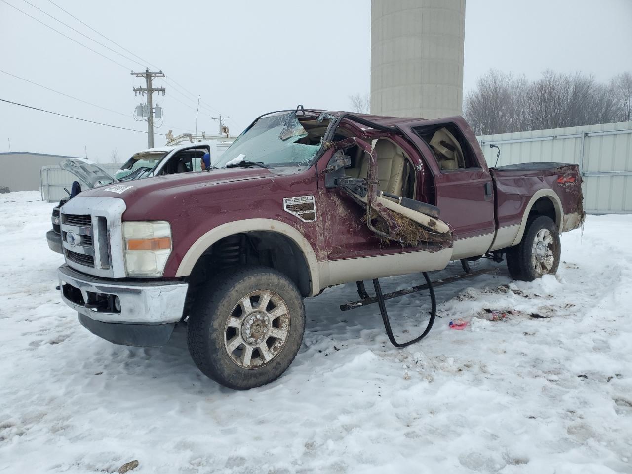 FORD F250 2008 1ftsw21r48eb10810