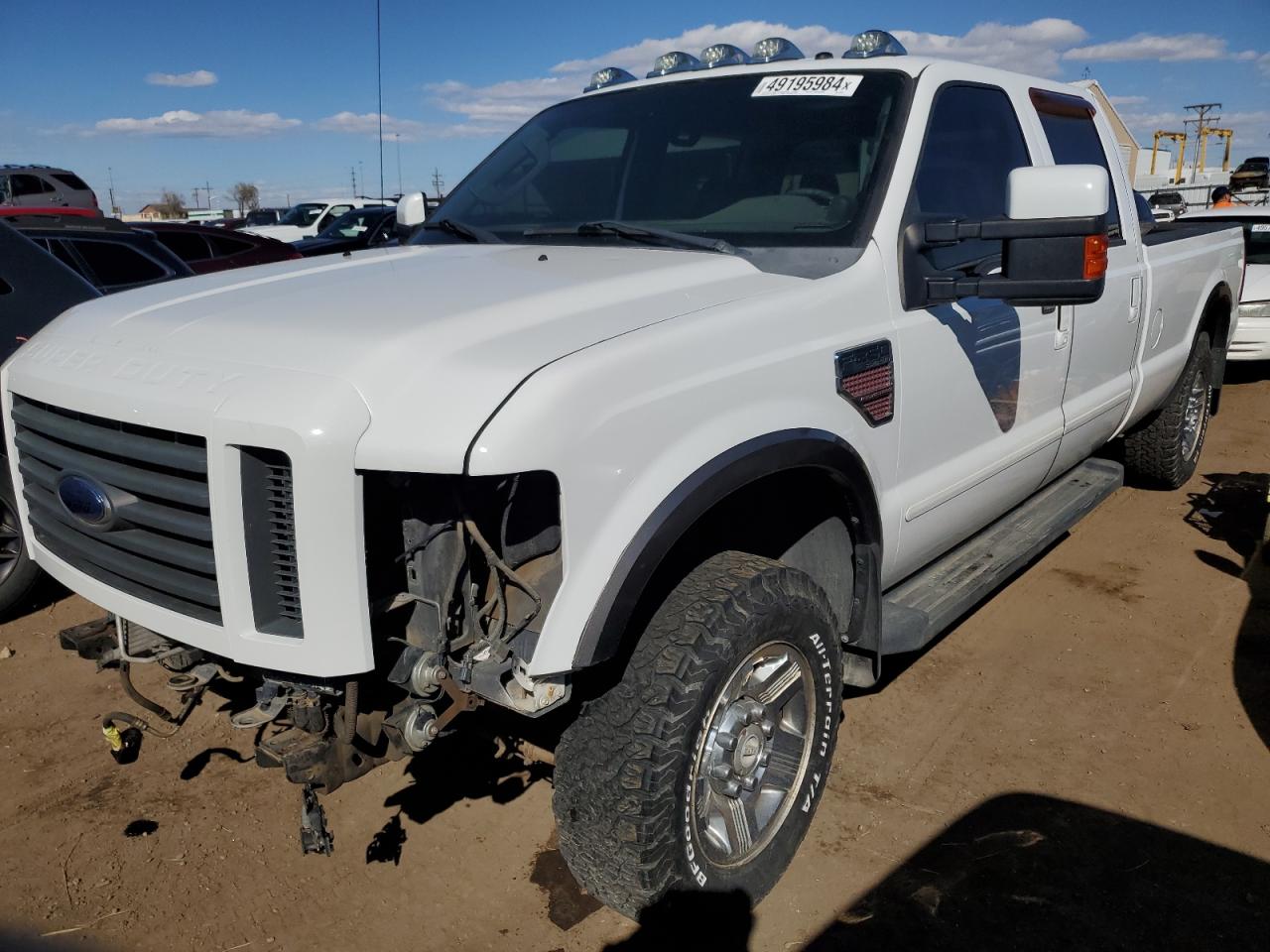 FORD F250 2008 1ftsw21r48eb65659