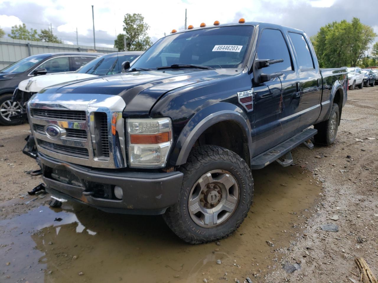 FORD F250 2008 1ftsw21r68ea42025