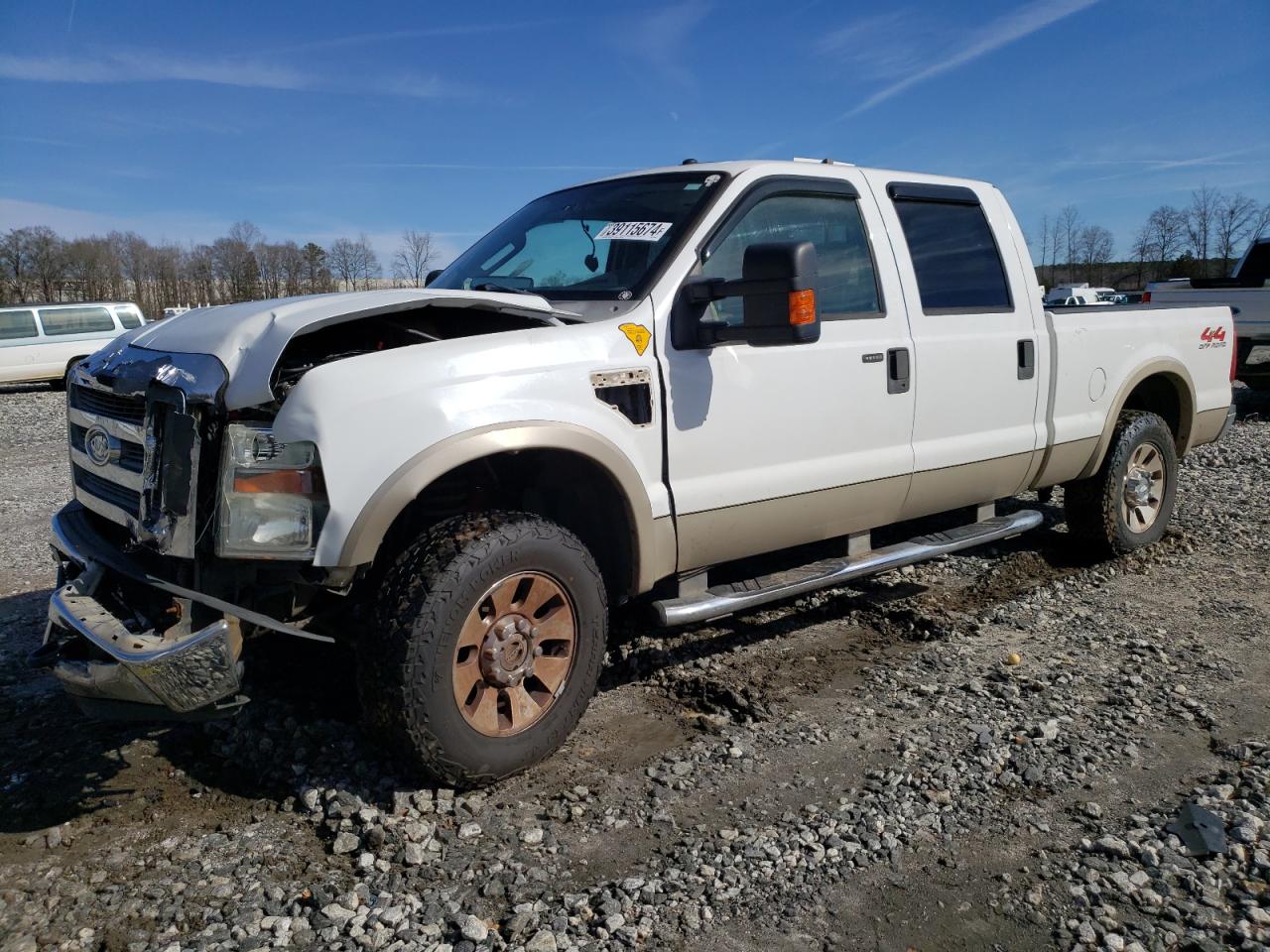 FORD F250 2008 1ftsw21r68eb78543