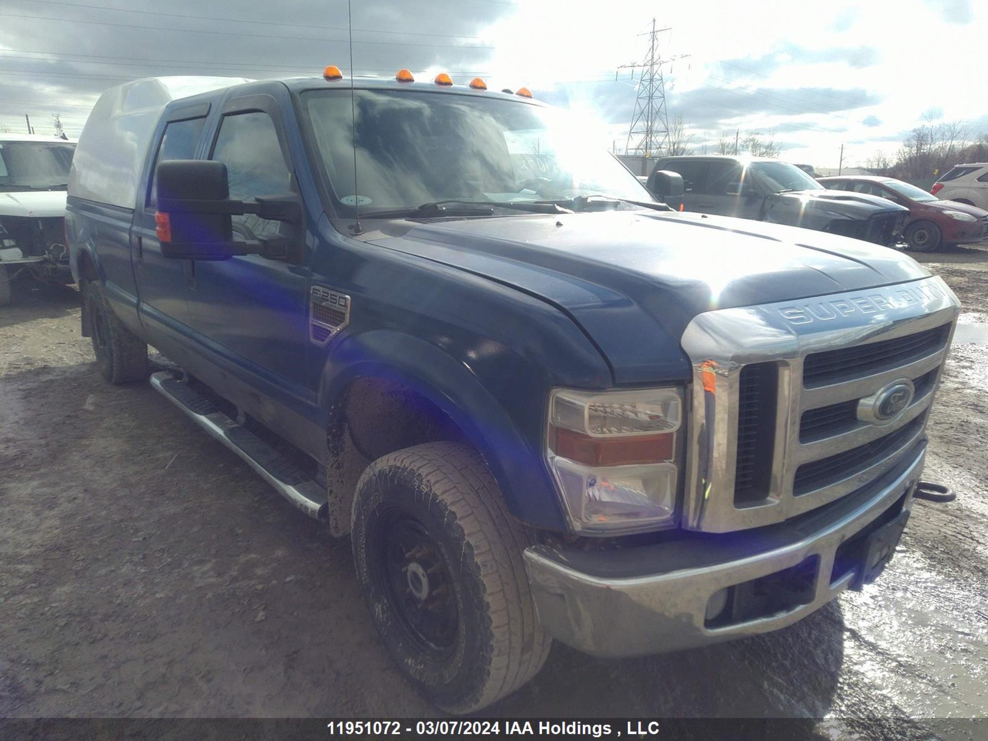 FORD F250 2008 1ftsw21r68ec69327