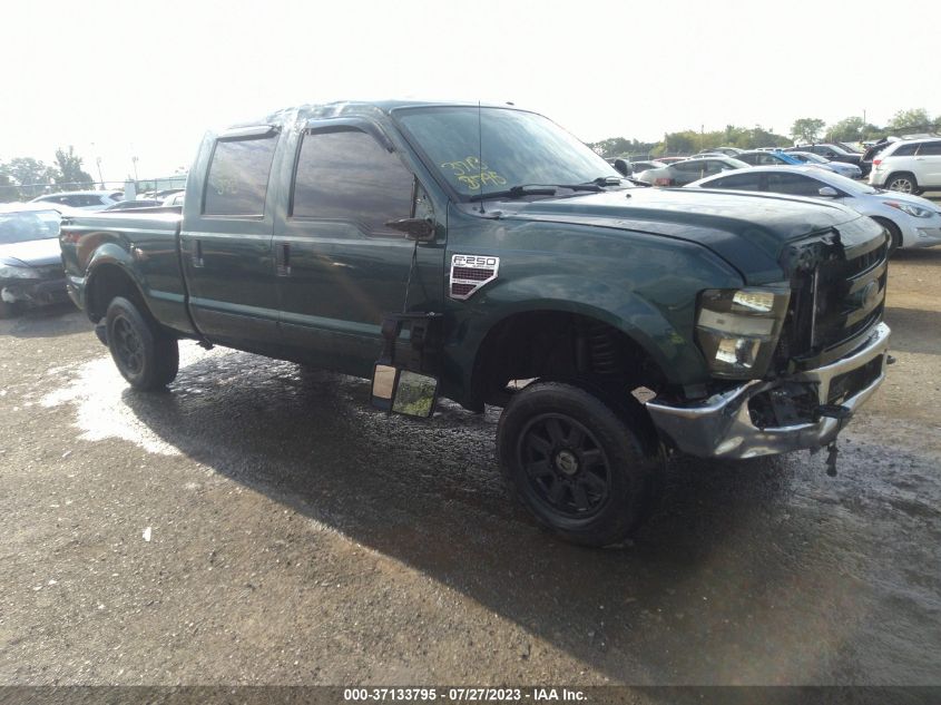 FORD F250 2008 1ftsw21r68ed59058