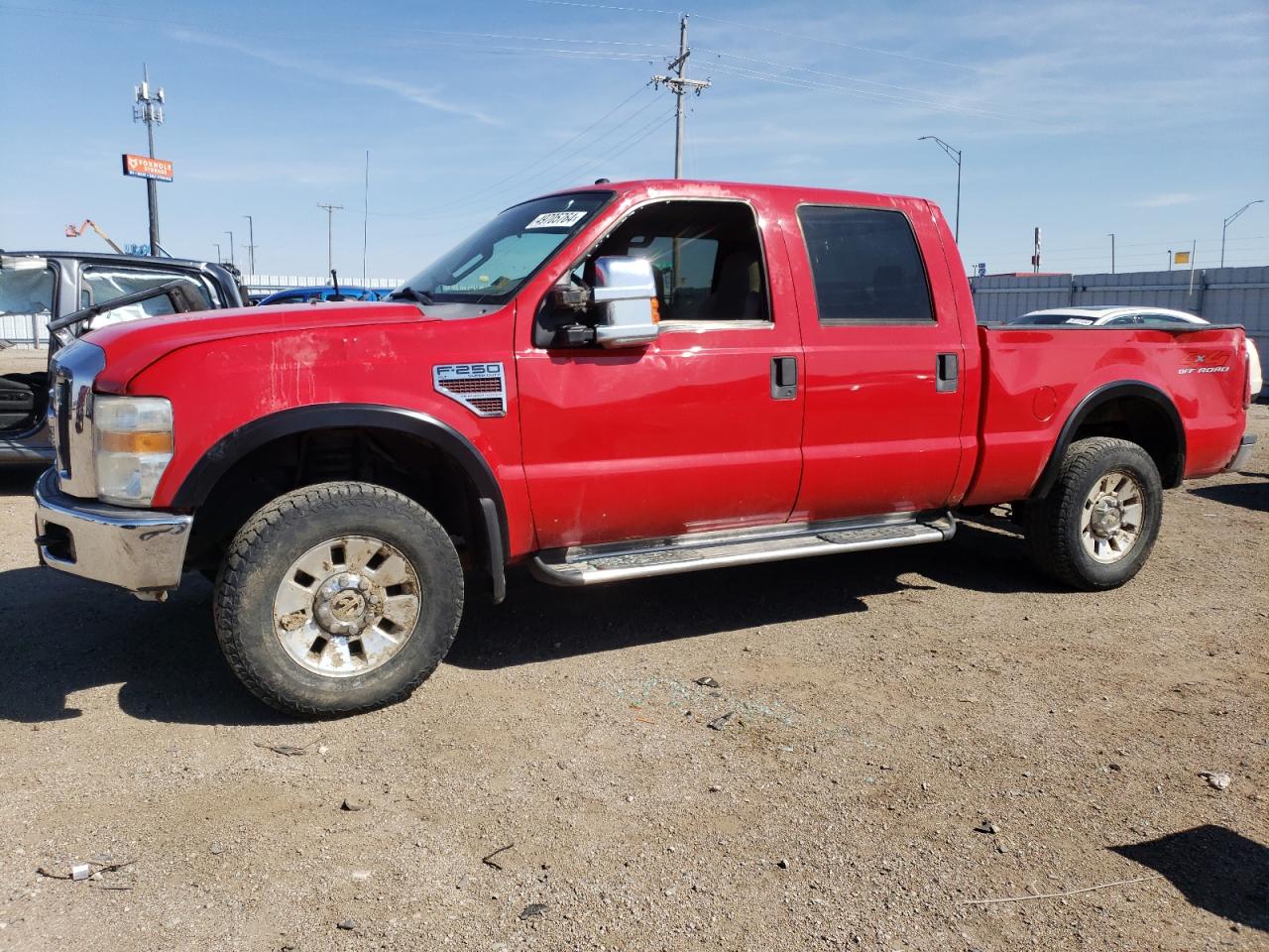 FORD F250 2008 1ftsw21r68ee51626