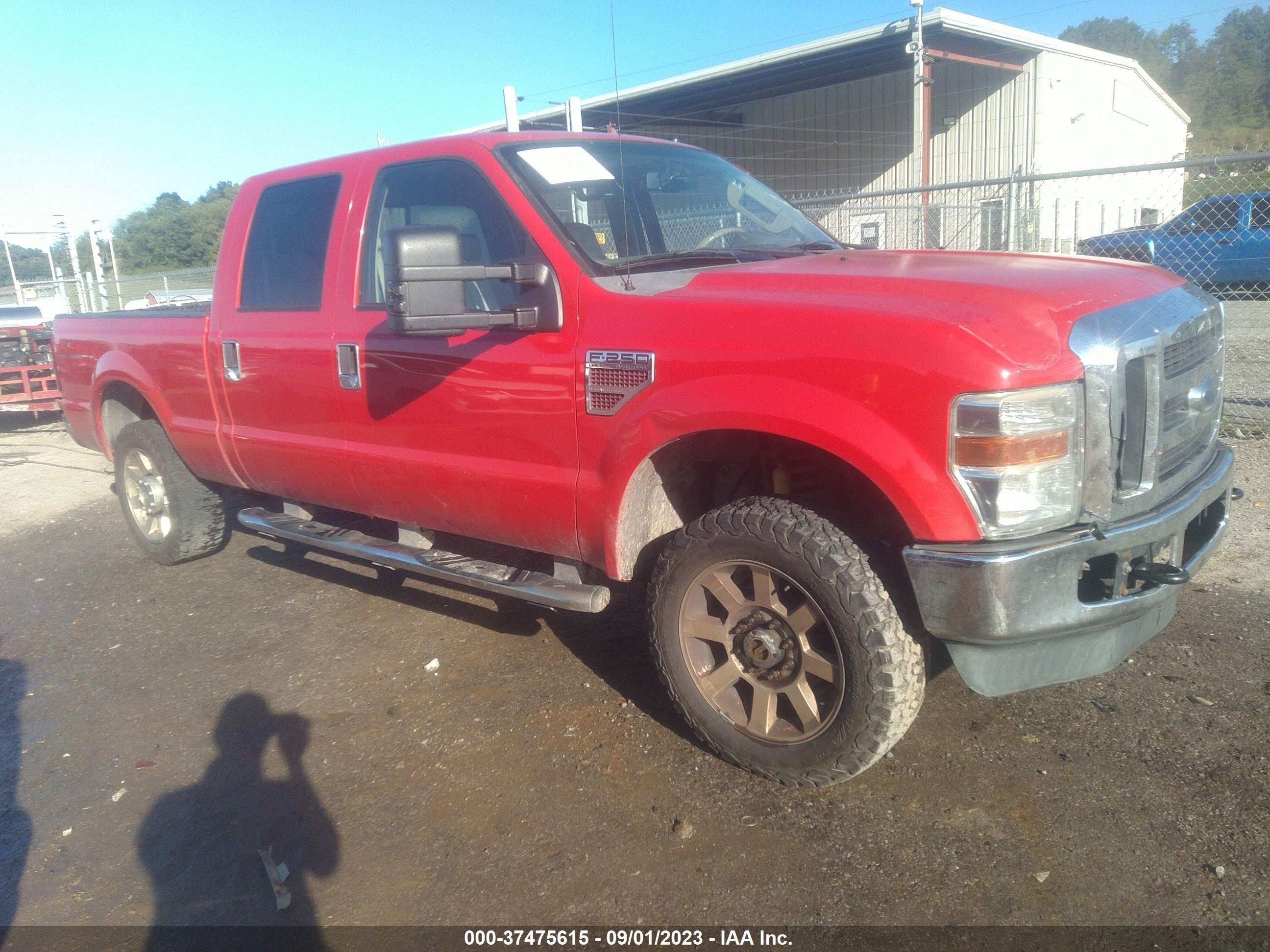 FORD F250 2008 1ftsw21r78eb13264