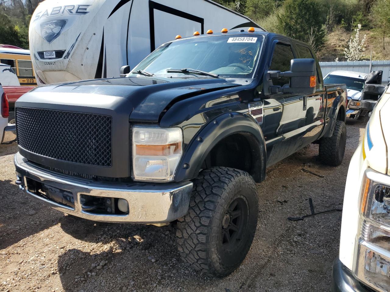 FORD F250 2008 1ftsw21r78ec40595