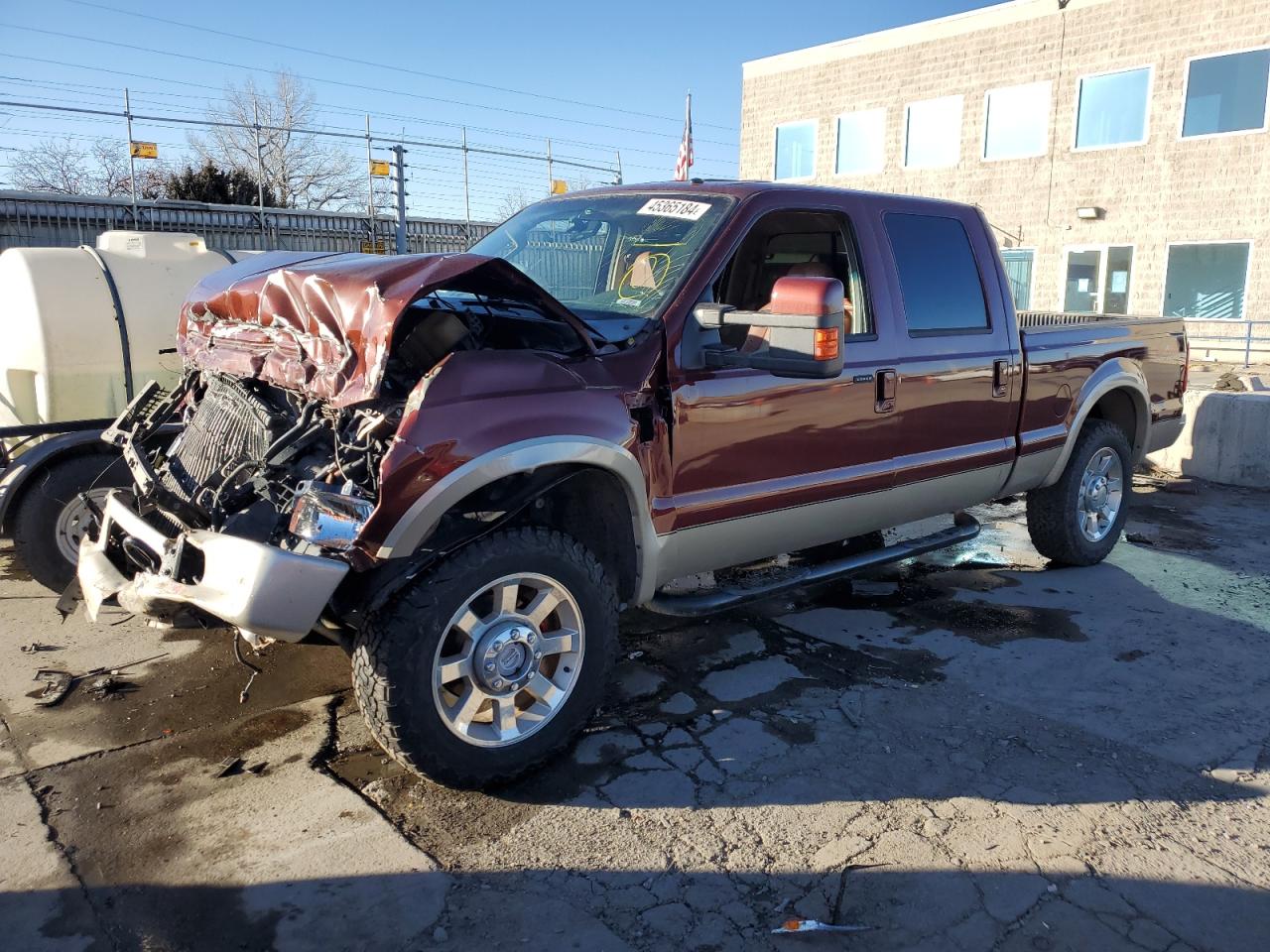 FORD F250 2008 1ftsw21r88eb70105