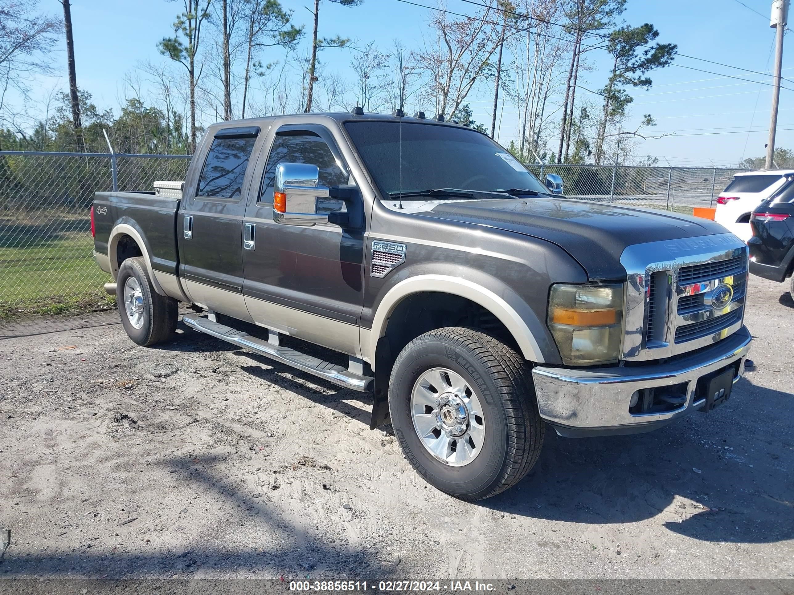 FORD F250 2008 1ftsw21r98eb23696