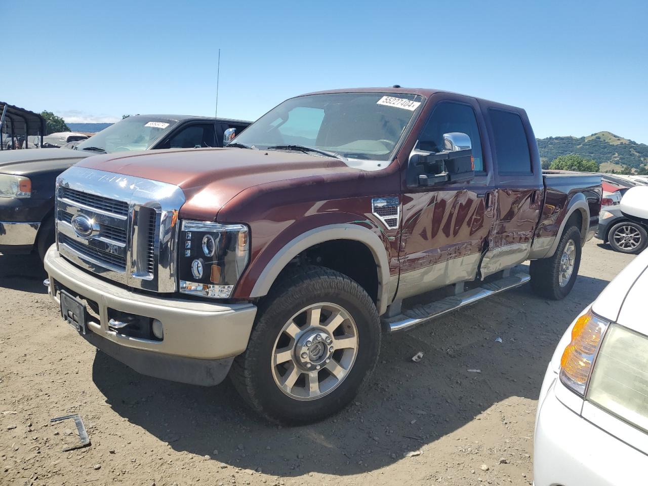 FORD F250 2008 1ftsw21rx8ee14739