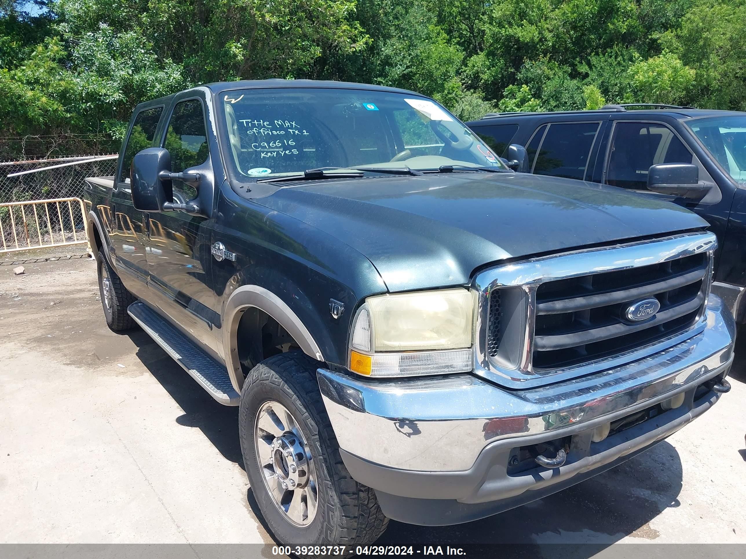 FORD F250 2005 1ftsw21y15ec96616